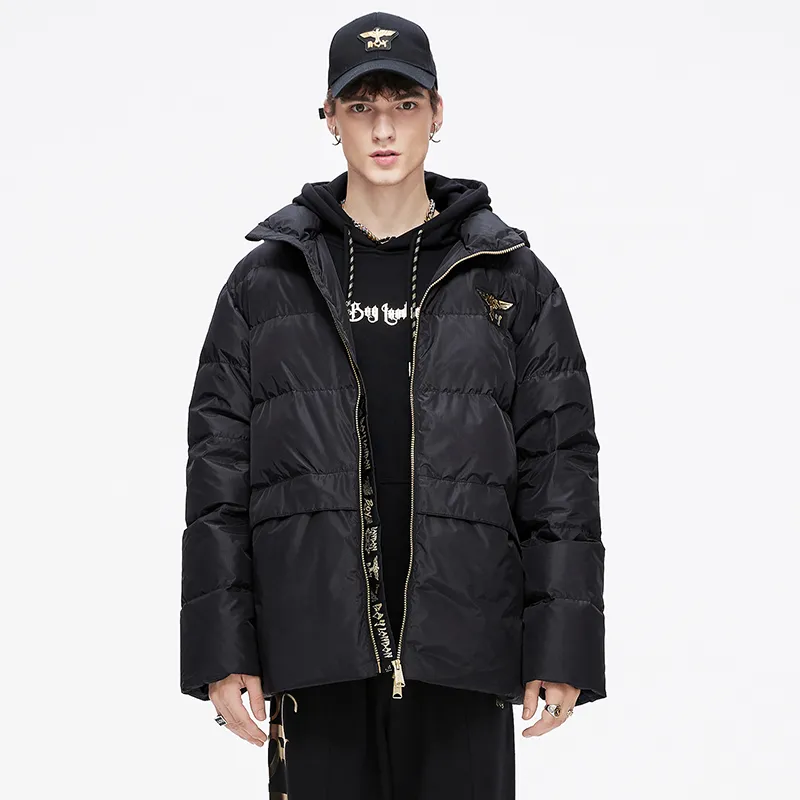 Boy London Down Jacket Winter Unisex Black-4