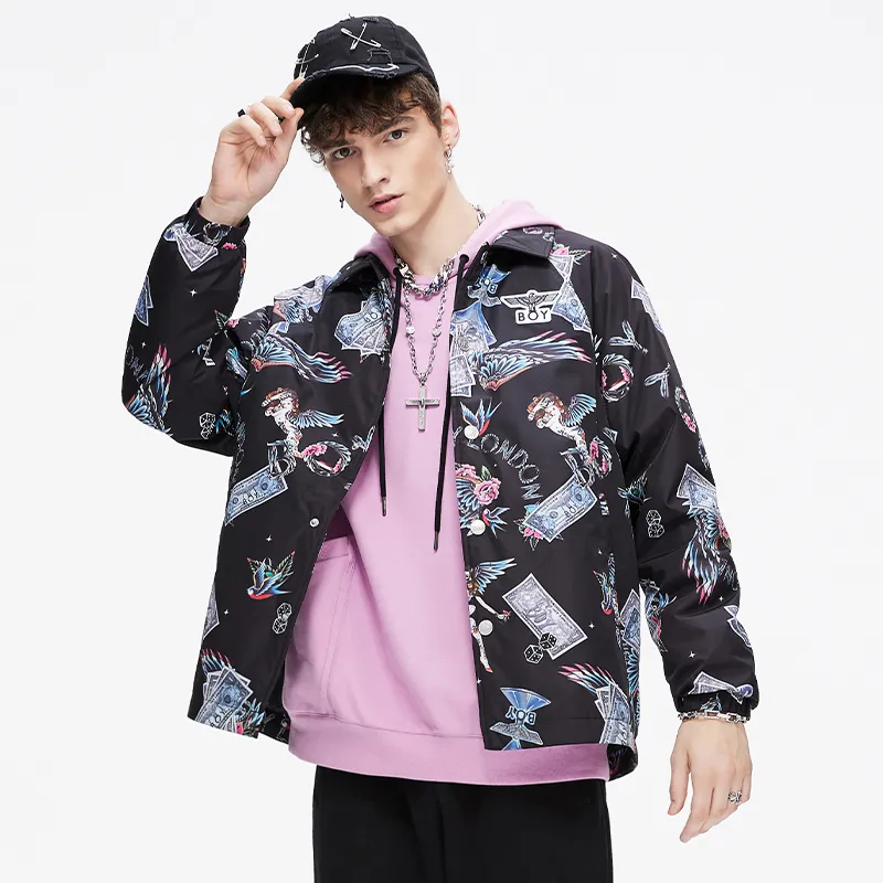 Boy London Puffer Jacket Winter Unisex Black-2
