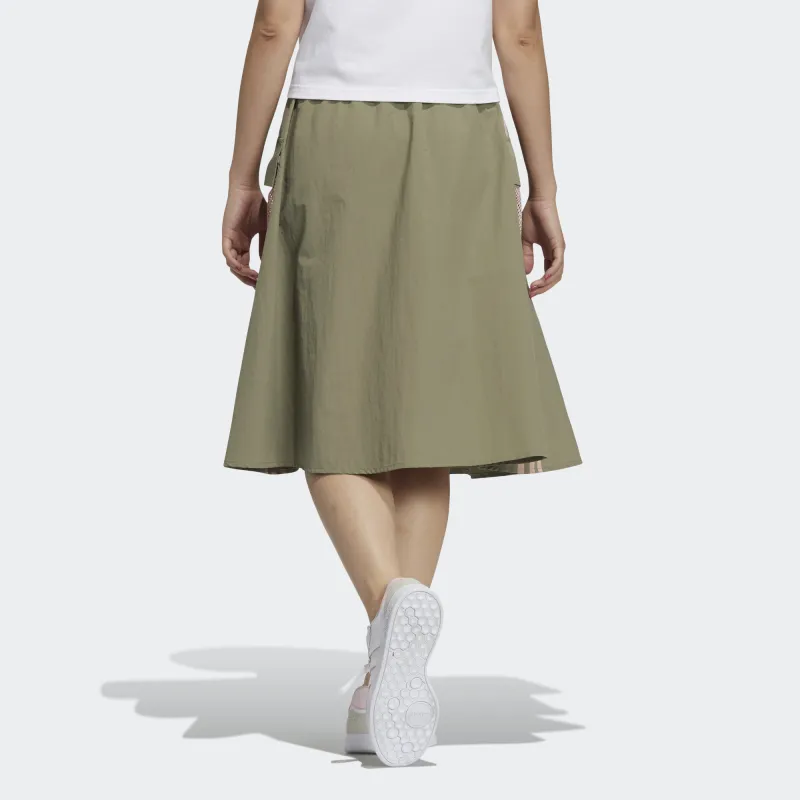 Adidas Neo Casual Long Skirts Women's Green-1