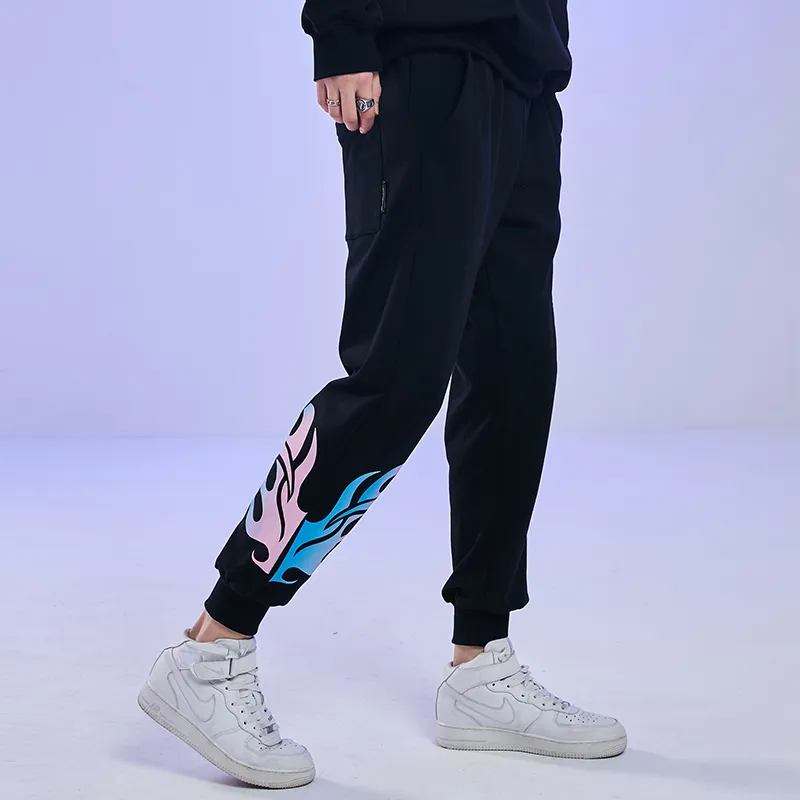 FireMonkey Casual Pants Unisex Black-4