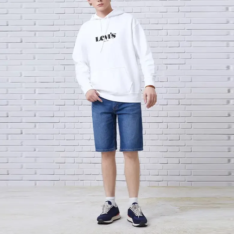 Levis Denim Shorts Men Blue-2
