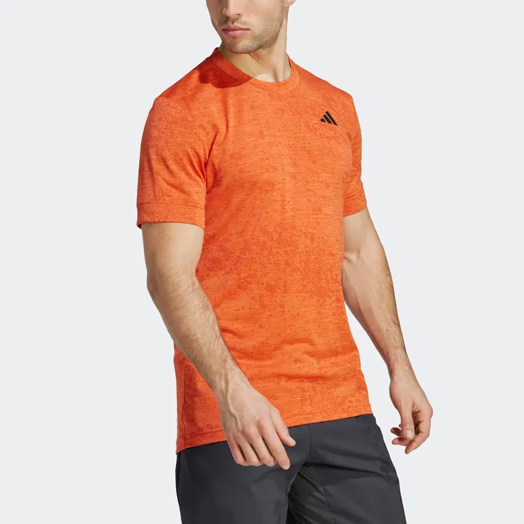 Adidas T Shirts Men Old Red-2