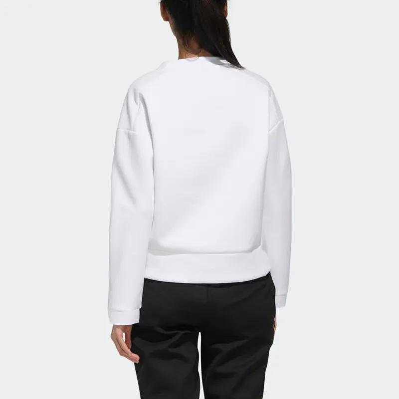 Adidas Sweatshirt Women's White-3