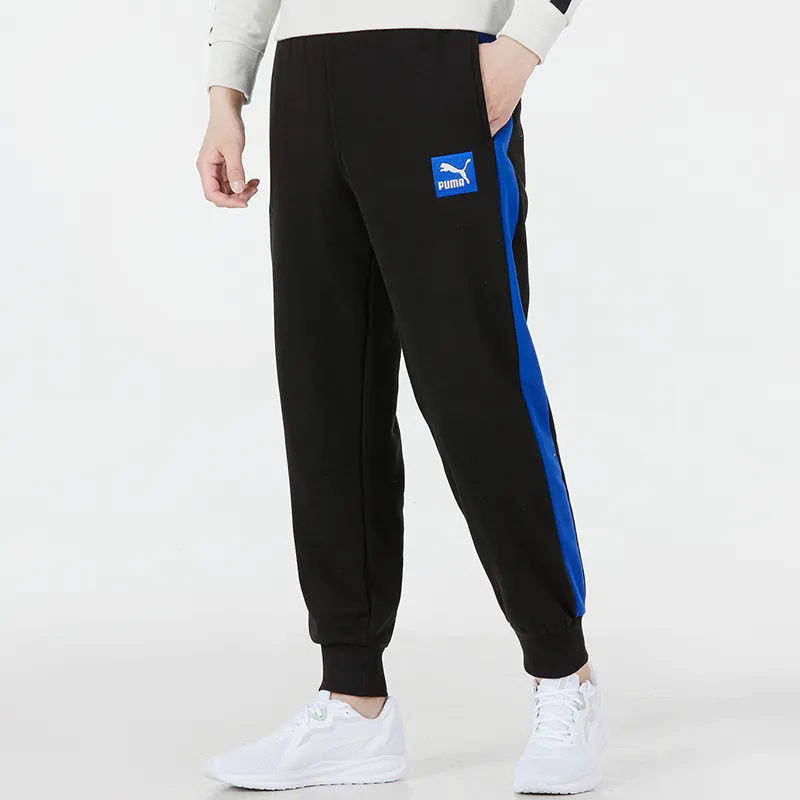 PUMA Knitted Sweatpants Unisex Black-4