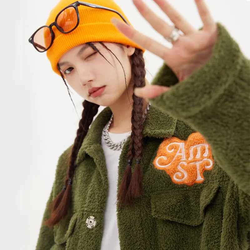 AMONSTER Loose Fit Thickened Jacket Unisex-4