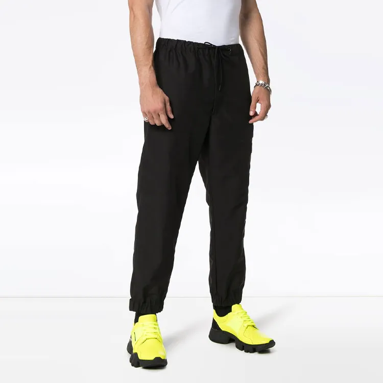 Moncler Knitted Sweatpants Men Black-3