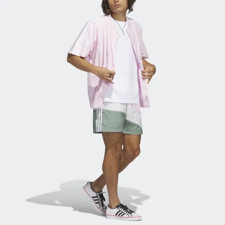 Adidas Originals Shirts Men Pink-4