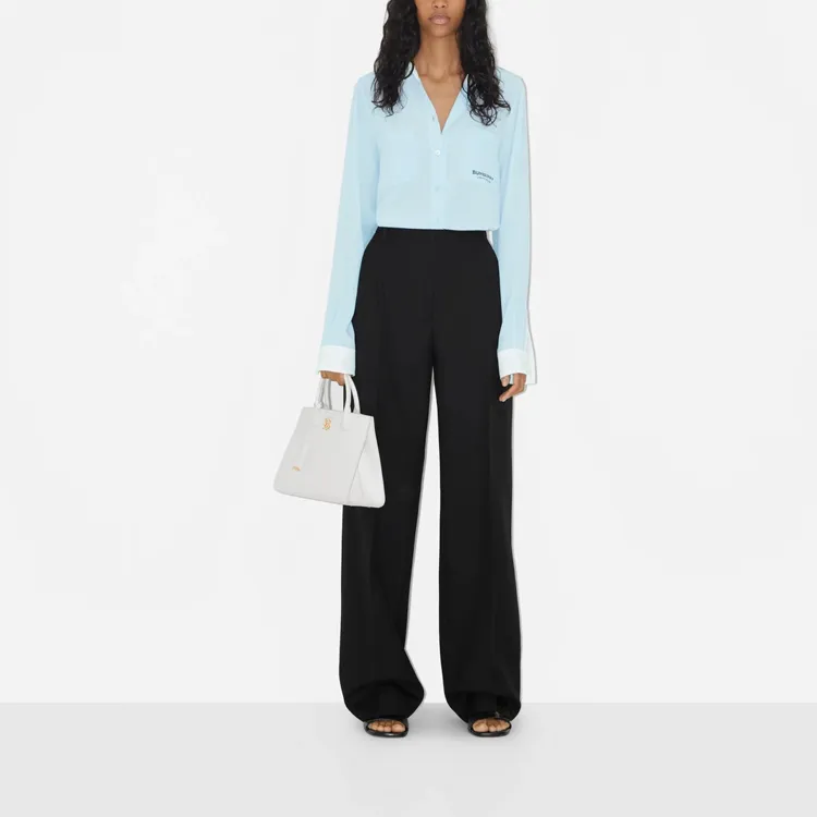 Burberry Shirts Women's Blue-2