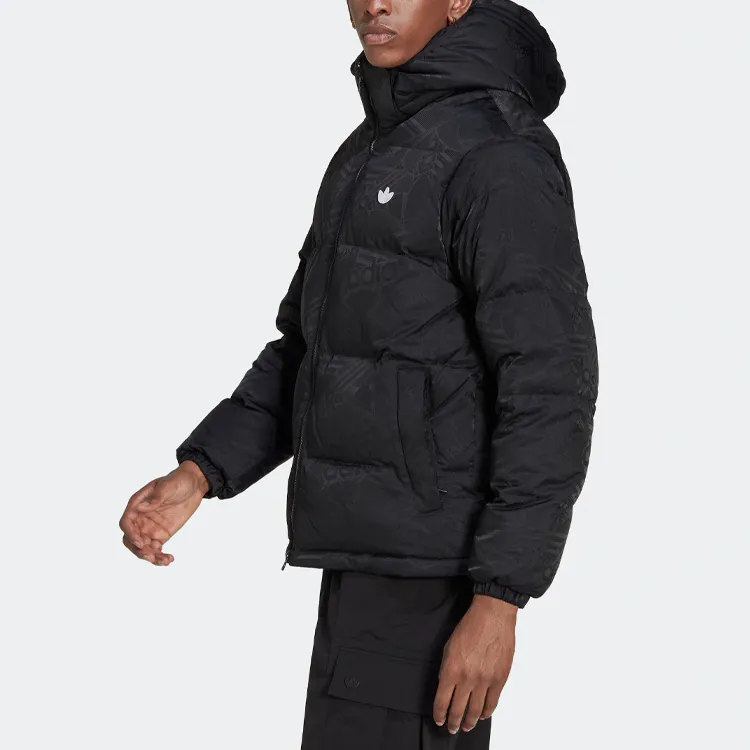 Adidas Originals REKIVE DOWN REGEN Down Jacket Men's Black-3