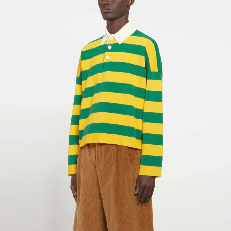 GUCCI Polo Shirts Men Green-3