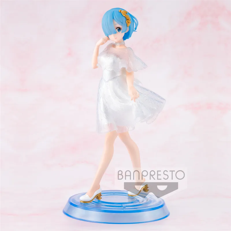 BANPRESTO Rem Zero − Starting Life In Another World White Formal Wear Bonus Gifts-1