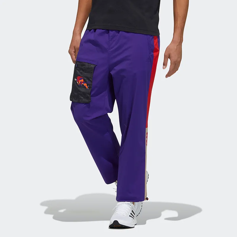 Adidas CNY Collection Cargo Pants Men Collegiate Purple-1