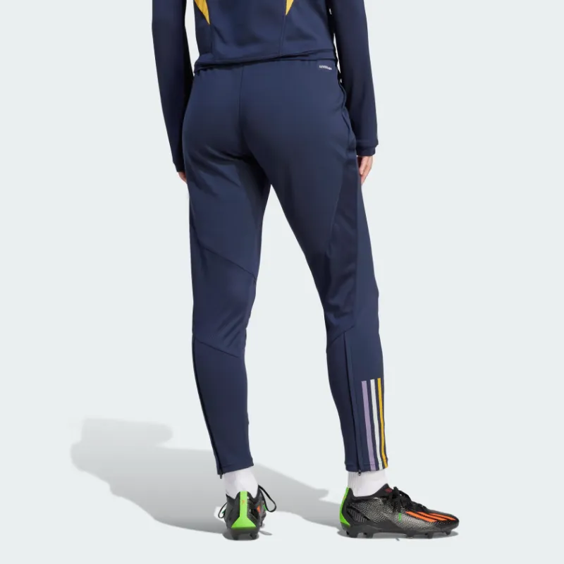 Adidas Real Madrid Knitted Sweatpants Women's Ink Blue-2