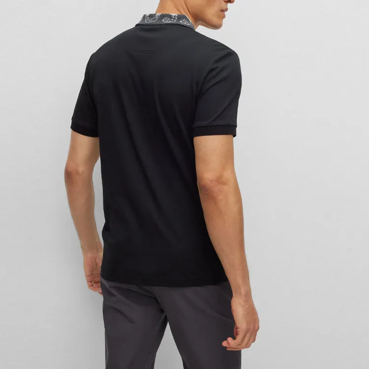 HUGO BOSS Polo Shirts Men Black-3