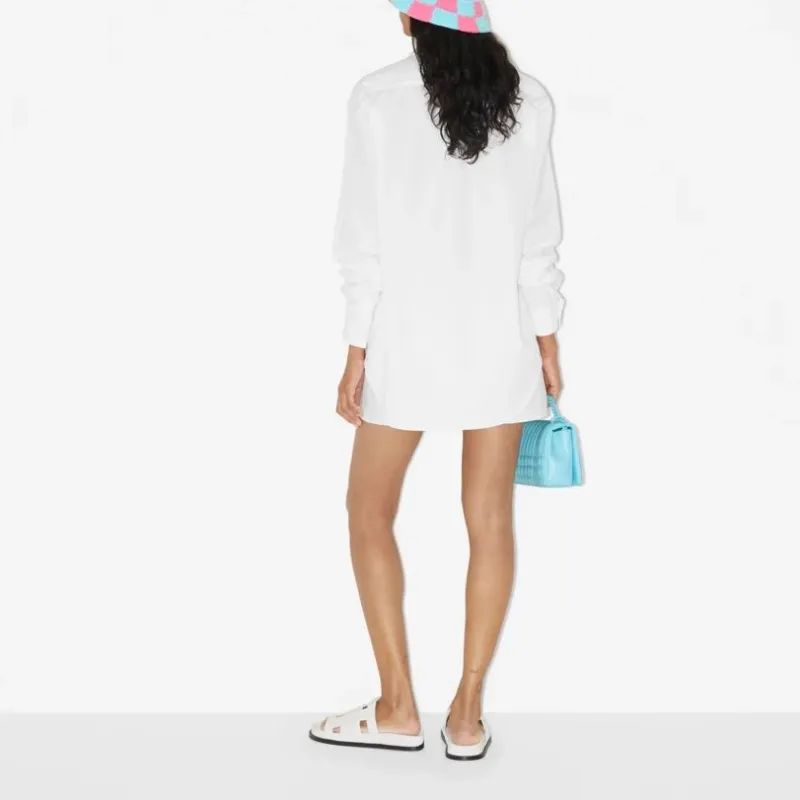 Burberry Ekd Broderie anglaise Cotton Shirt-2