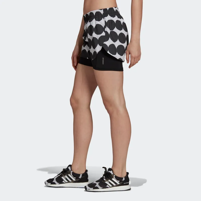 Marimekko X Adidas Casual Shorts Women's Black-3