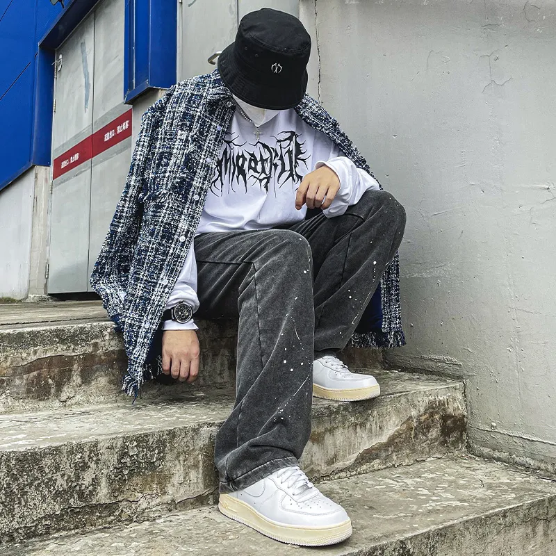 MIRACLE KILL Straight Long-Sleeved T-Shirt Men's-12