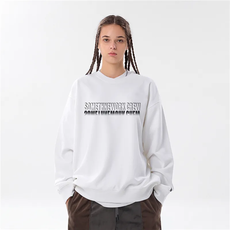 STNW Crew Neck Loose Fit Sweatshirt Unisex-3