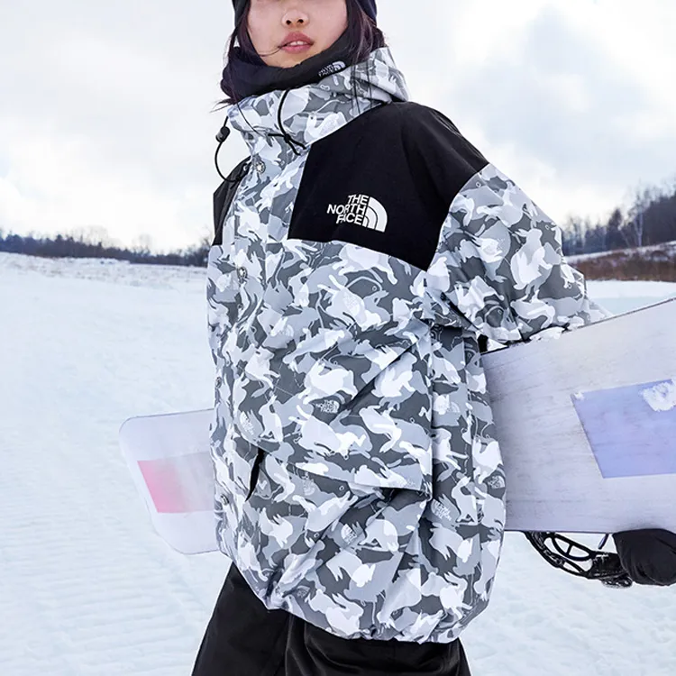 THE NORTH FACE City Outdoor Collection Waterproof And Breathable Windbreaker Jacket Unisex Gray-1