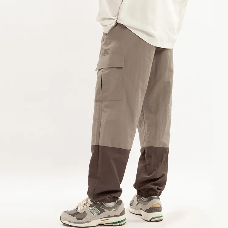 EMPTY REFERENCE Elastic Cuff Loose Fit Casual Pants Unisex-4