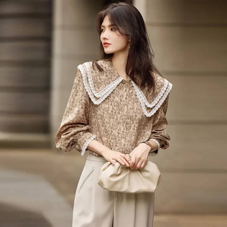 Dme Shirts Women's Light Coffee-1