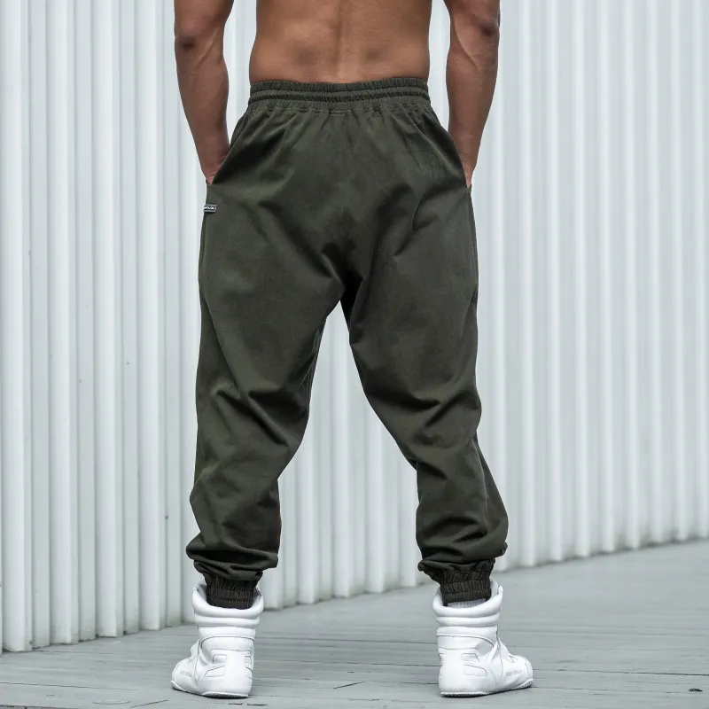 LUJIAMEN Cuffed Pants Sweatpants Men's-2