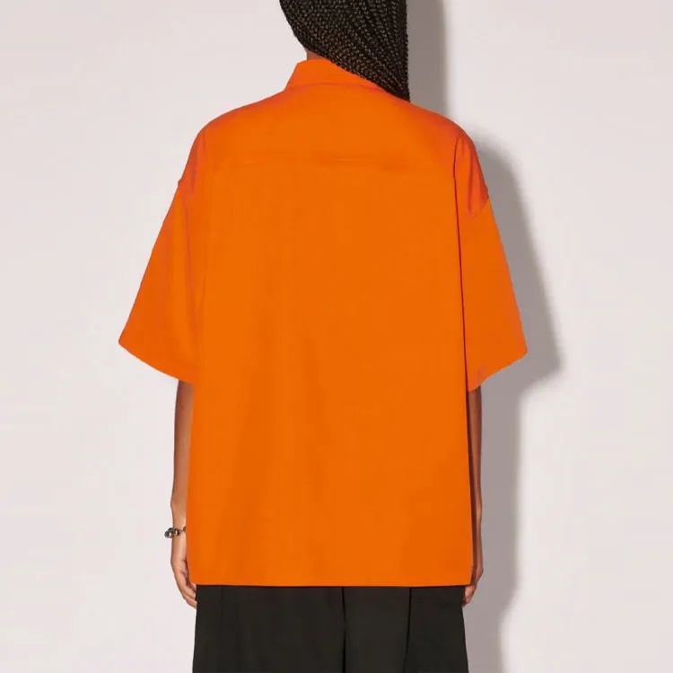 AMBUSH Striped Zipped Short sleeve Shirt-3