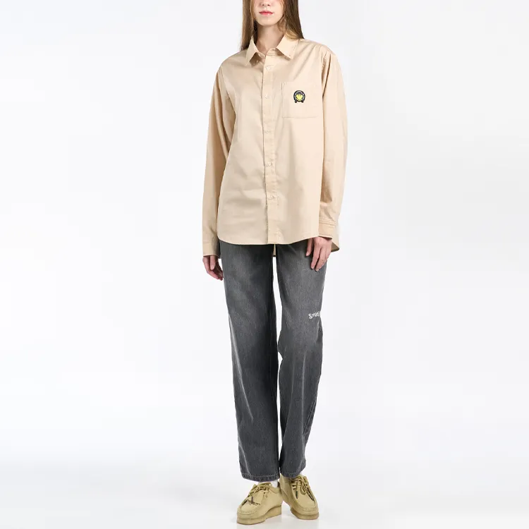 Acme De La Vie/ADLV x Smiley Shirt Unisex Beige-2