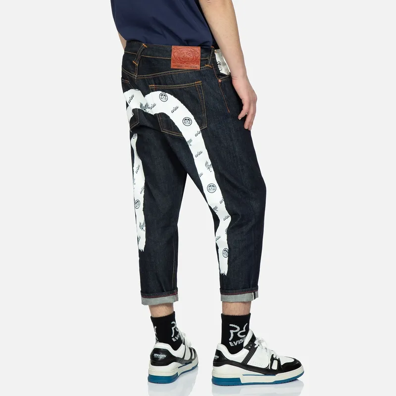 EVISU Jeans Men Denim Blue-3