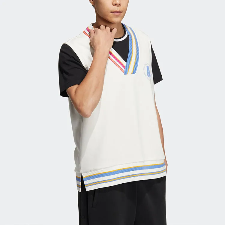 Adidas Vests Unisex Beige-3