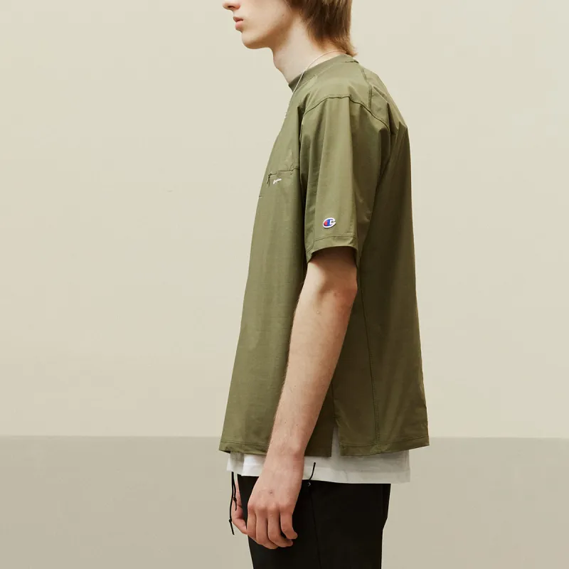 Champion Straight T-Shirt Japan Version Unisex-12