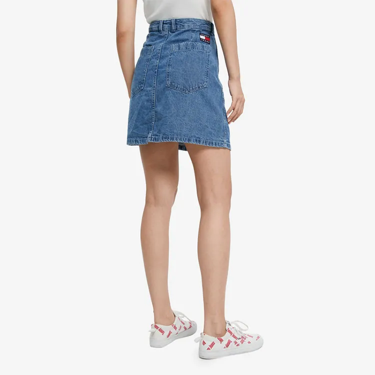 Tommy Hilfiger Denim Short Skirts Women's Blue-3