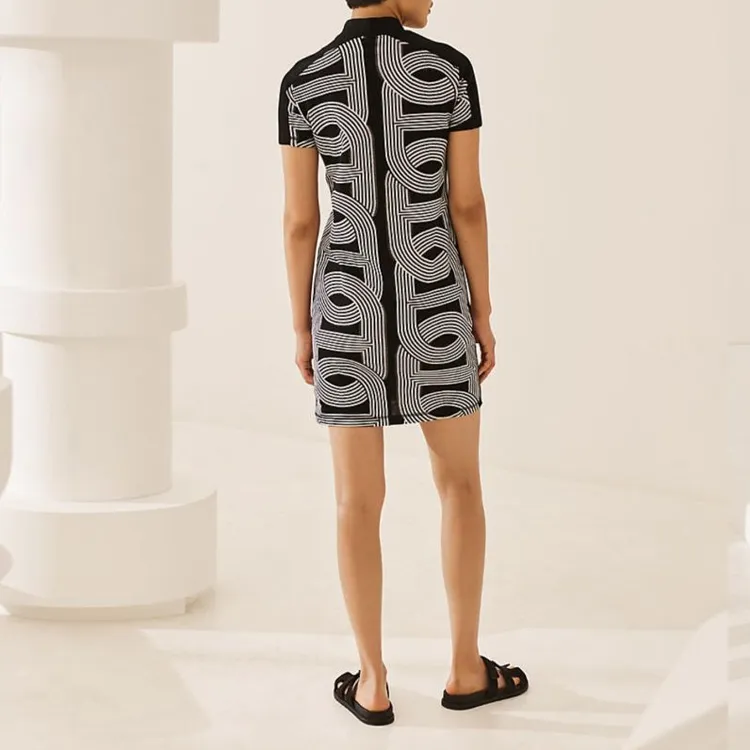 HERMES SS23 Dress Women's Black-2