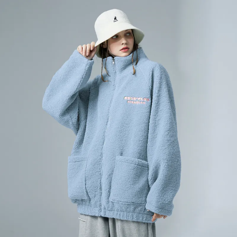 ICONS Lab Velvet feel Coat Unisex-15