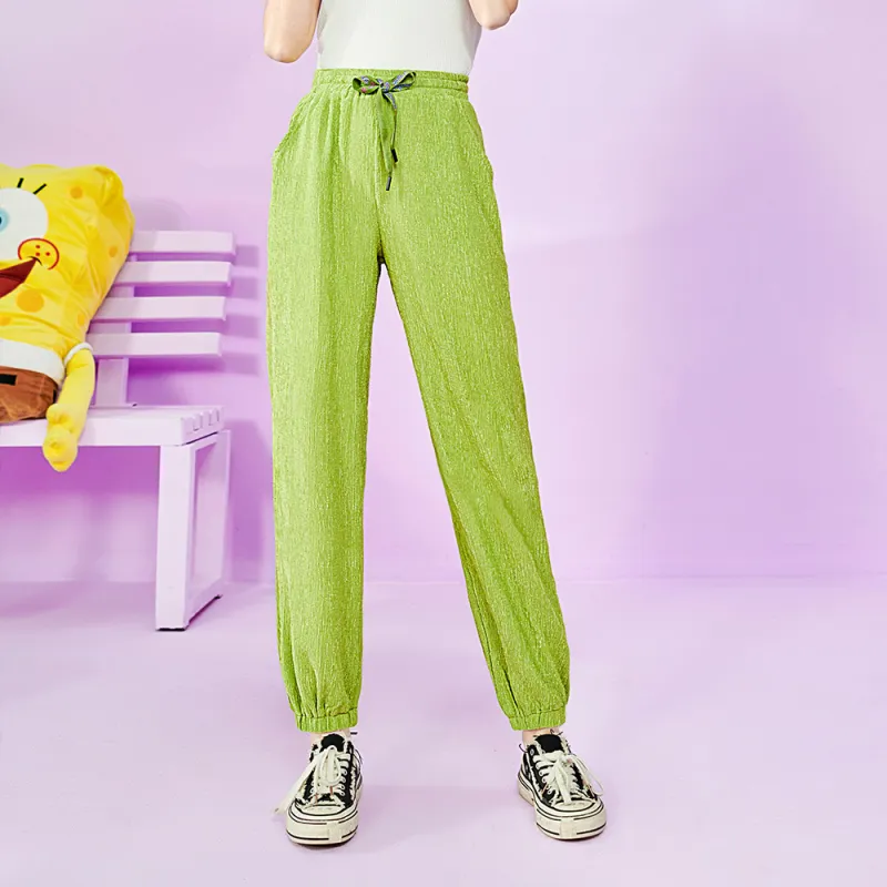 Spongebob Squarepants X SEENFAAN Casual Pants Women's-6