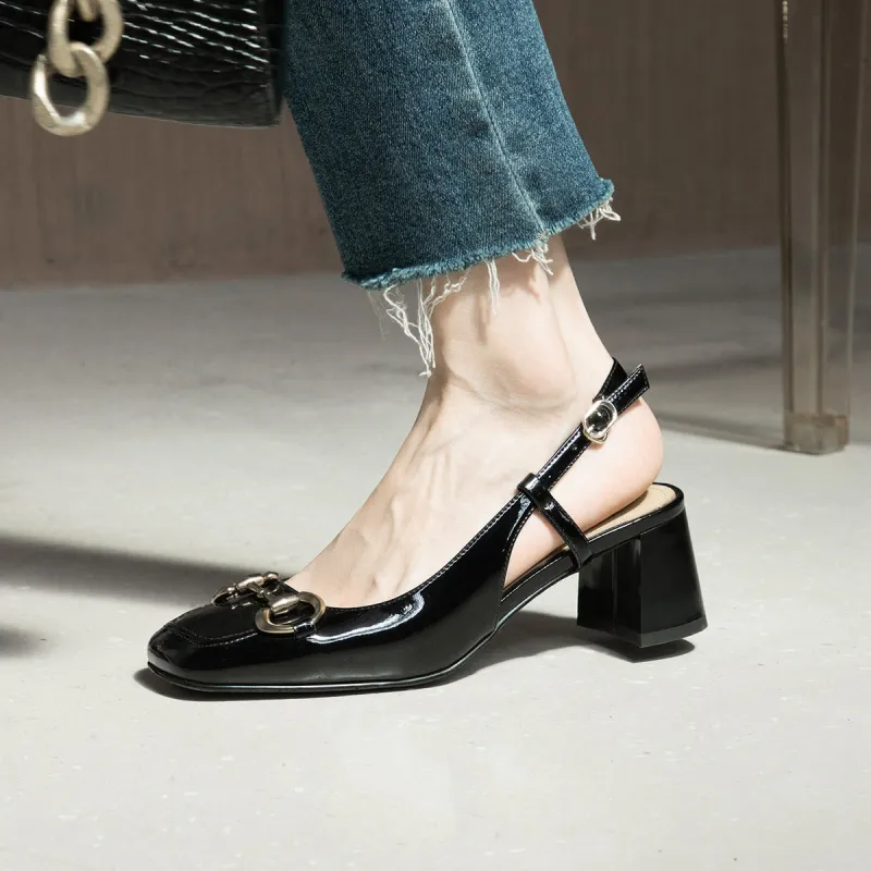 CAMEIDO High Heels Women's Black-1