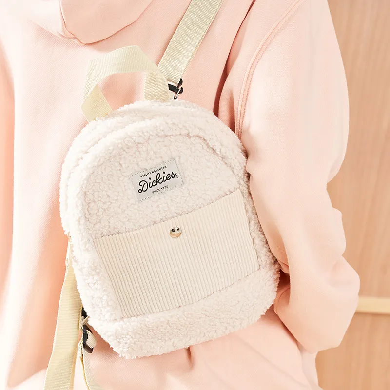Dickies Sherpa Backpack Mini Unisex Ivory-3