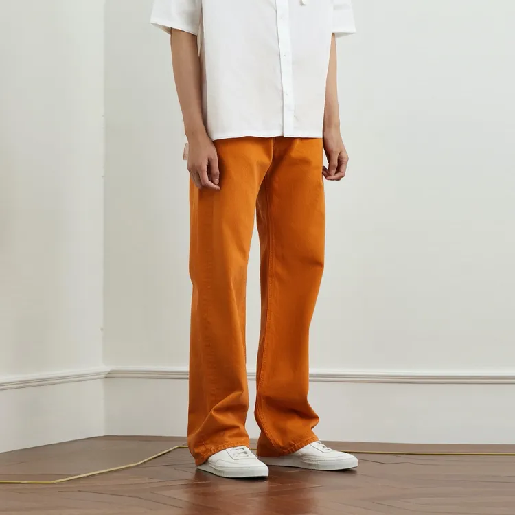 Jacquemus Jeans Men Orange-1