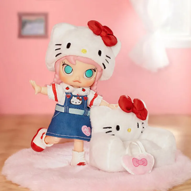 POP MART MOLLY × Hello Kitty Action Figures 13cm-5