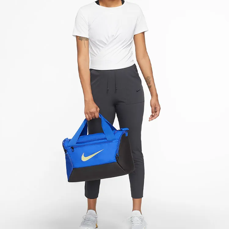 Nike Polyester Handbag Shoulder Bag Crossbody Bag Luggage Bag Gym Bag Unisex Blue-5