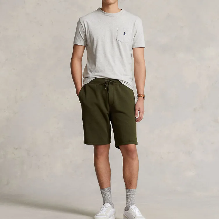Polo Ralph Lauren Casual Shorts Men Army Green-1