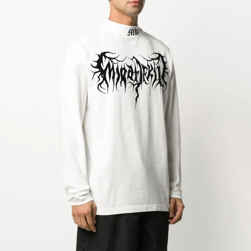 MIRACLE KILL Straight Long-Sleeved T-Shirt Men's-9