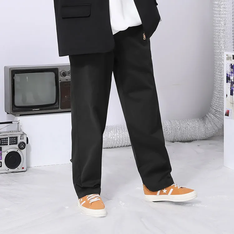 TVX Straight Casual Pants Unisex Black-4