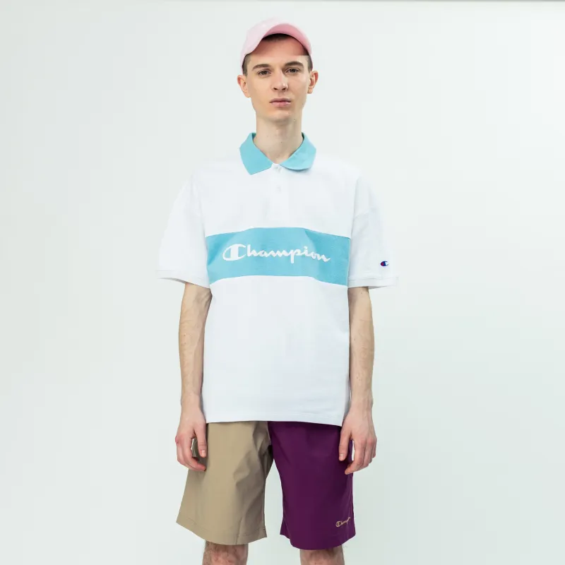 Champion Polo Shirts Unisex White-2