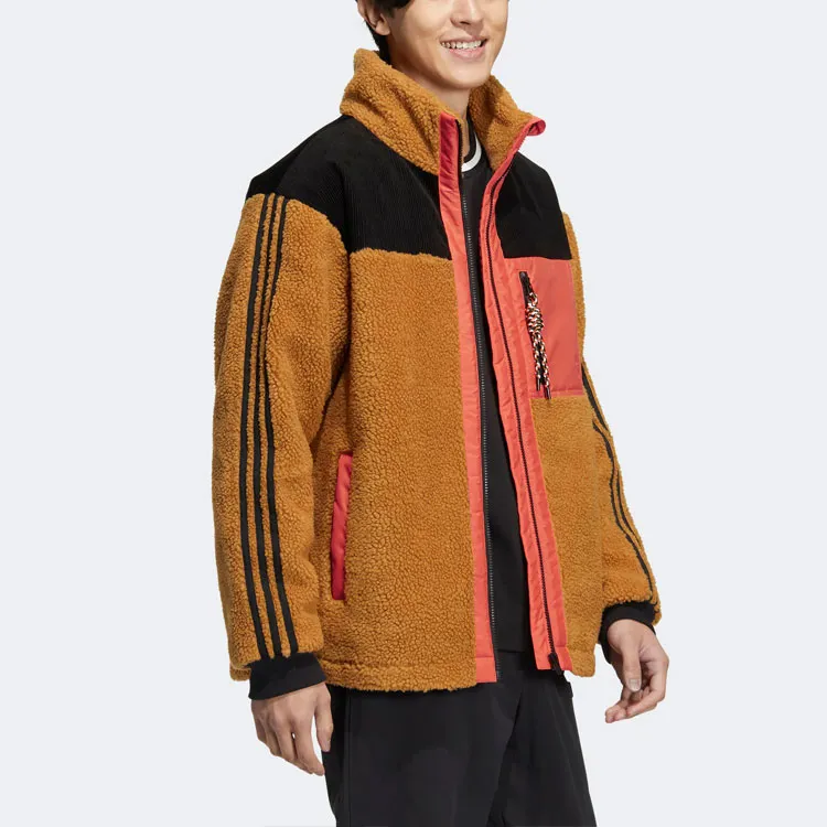 Adidas Neo Puffer Jackets Unisex Brown-3