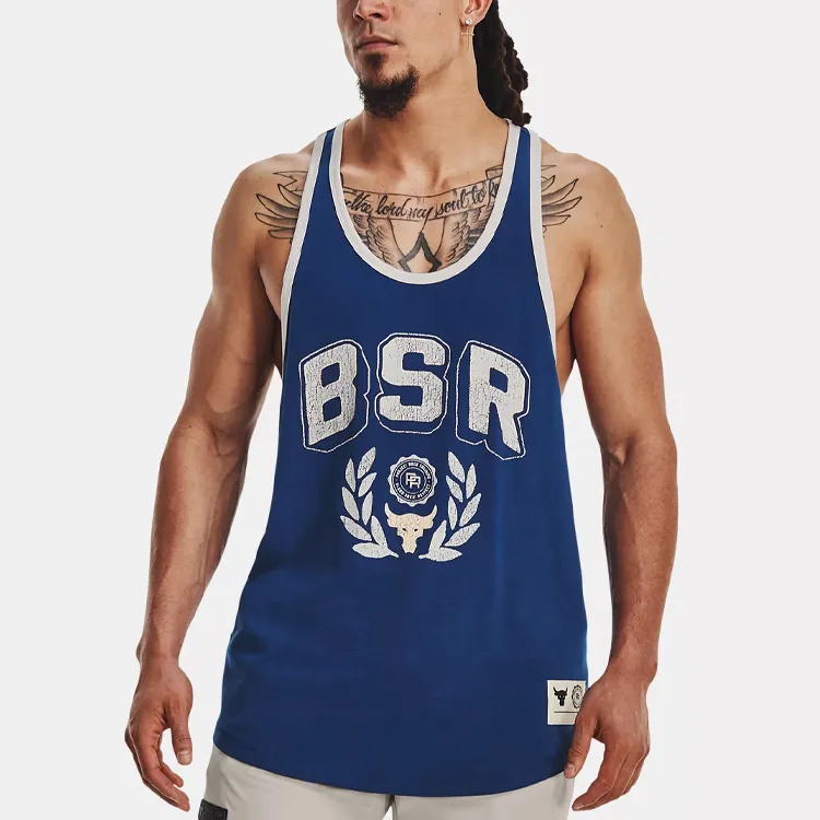 Under Armour Johnson Tank Tops Men's Phantom Blue-4