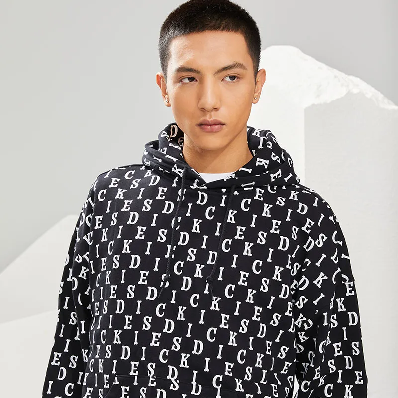 Dickies Sweatshirts Unisex Black White Letter-5