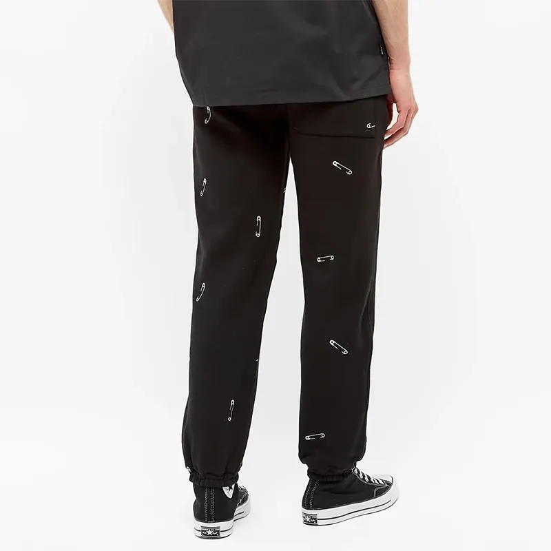PLEASURES Safety Embroidered Sweat Pant-1