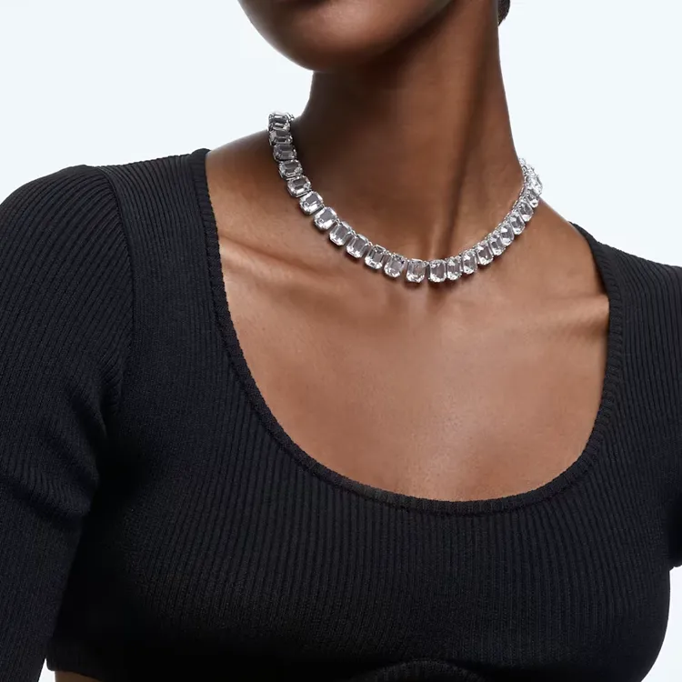 Swarovski Millenia Necklaces Women's White-2