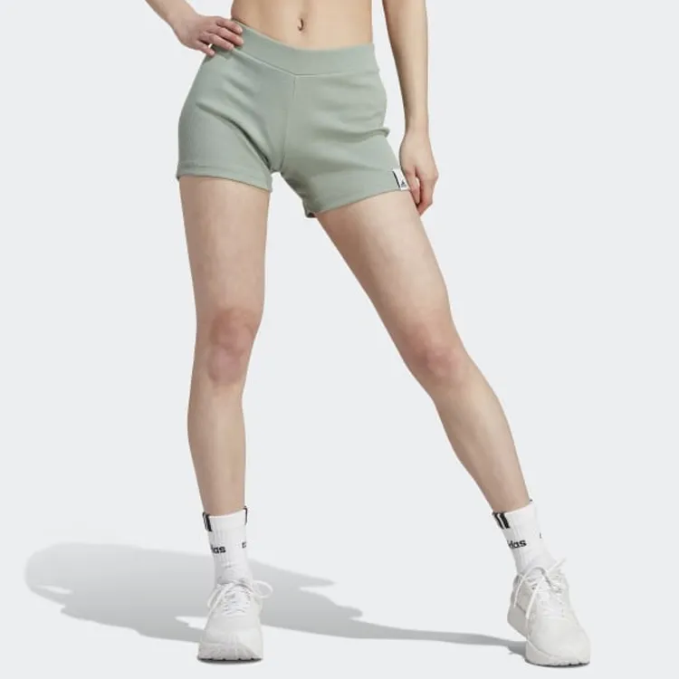 Adidas Free Shipping With AdiClub Lounge Low Rise Rib Short-1